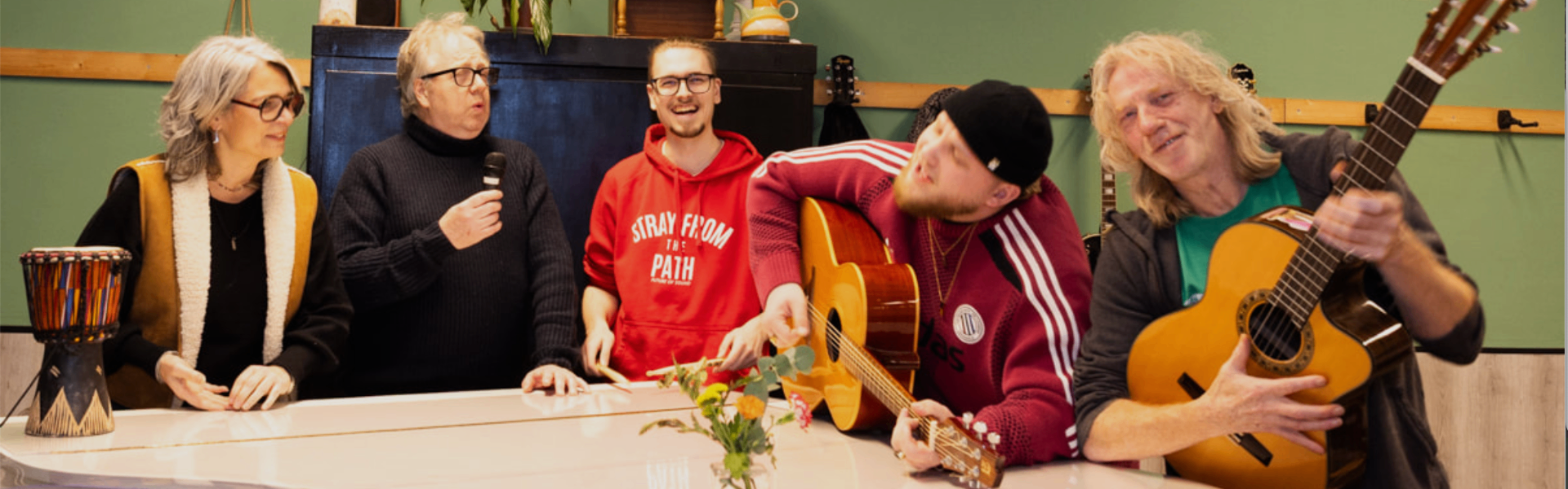 Het team van Zorg voor Muziek